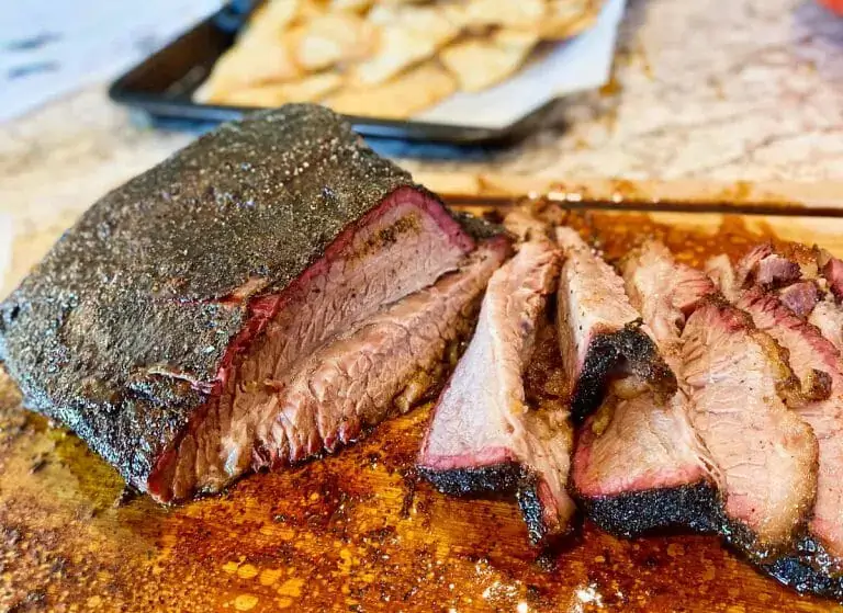 when to take brisket off smoker